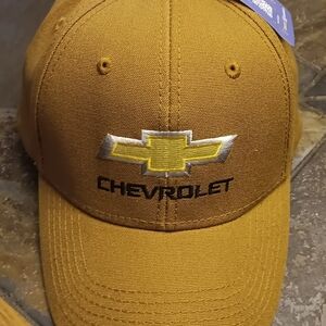 Chevrolet Men's Mustard Logo Baseball Cap